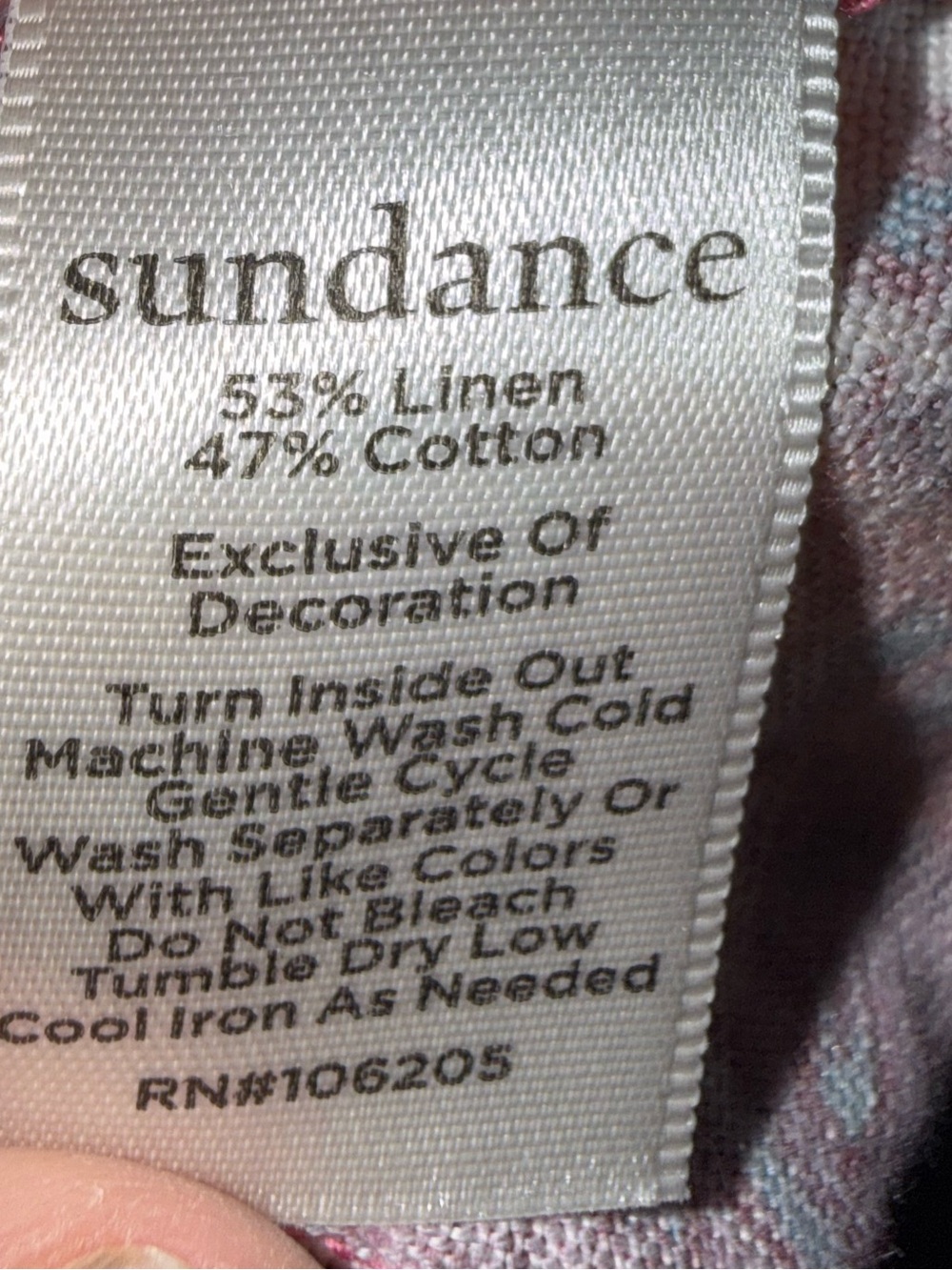 Sundance Kalini Linen Blend Mosaic Boho Shorts M - Picture 4 of 4